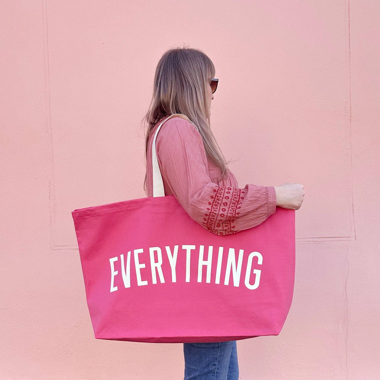 Everything - Bright Pink REALLY Big Bag