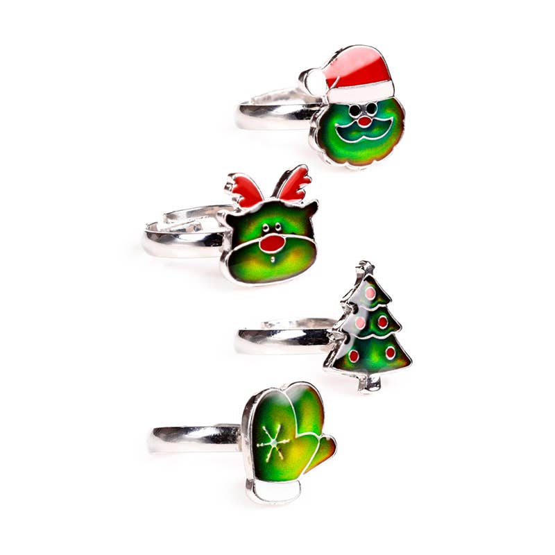 Jingle Bunch Christmas Mood Ring