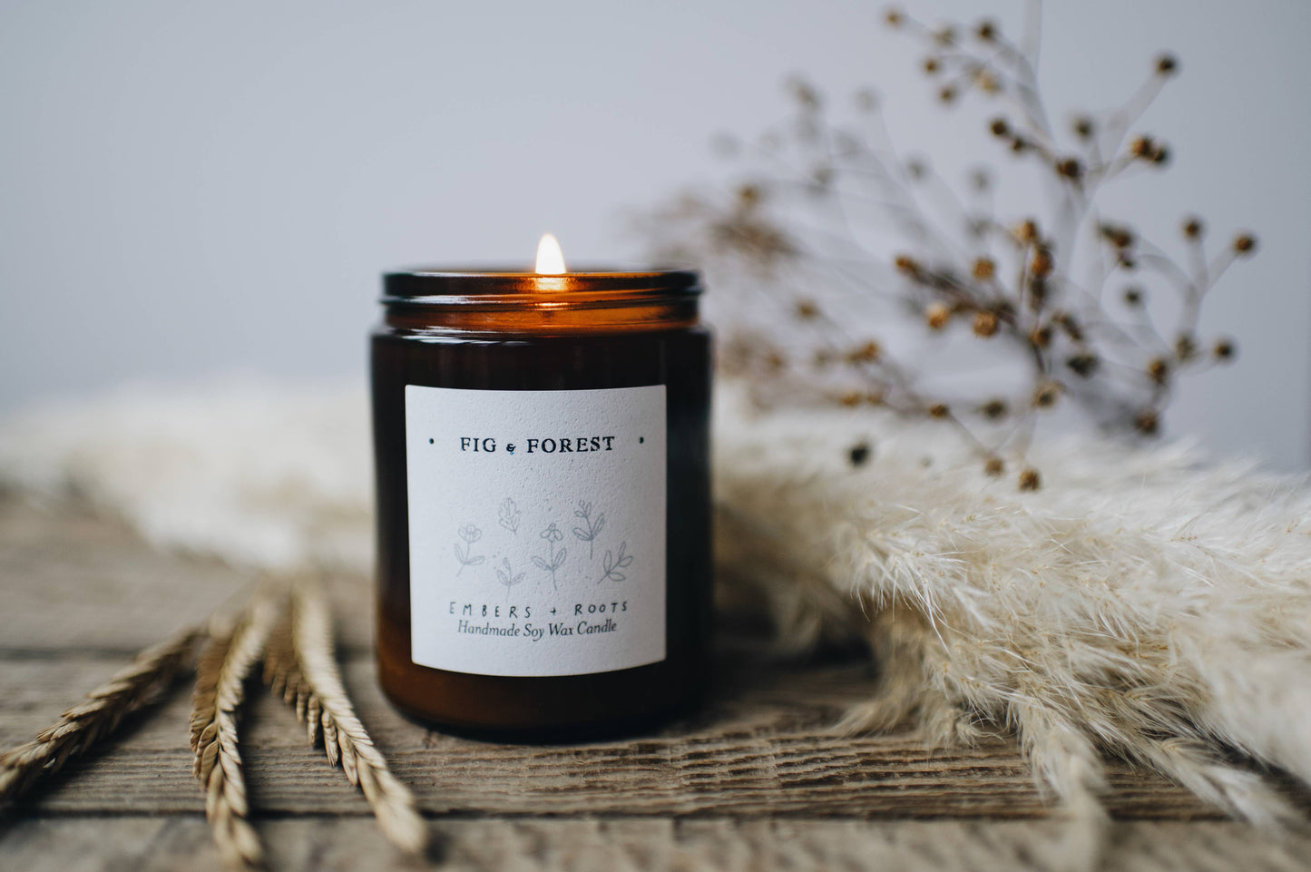 Fig & Forest Soy wax Candle