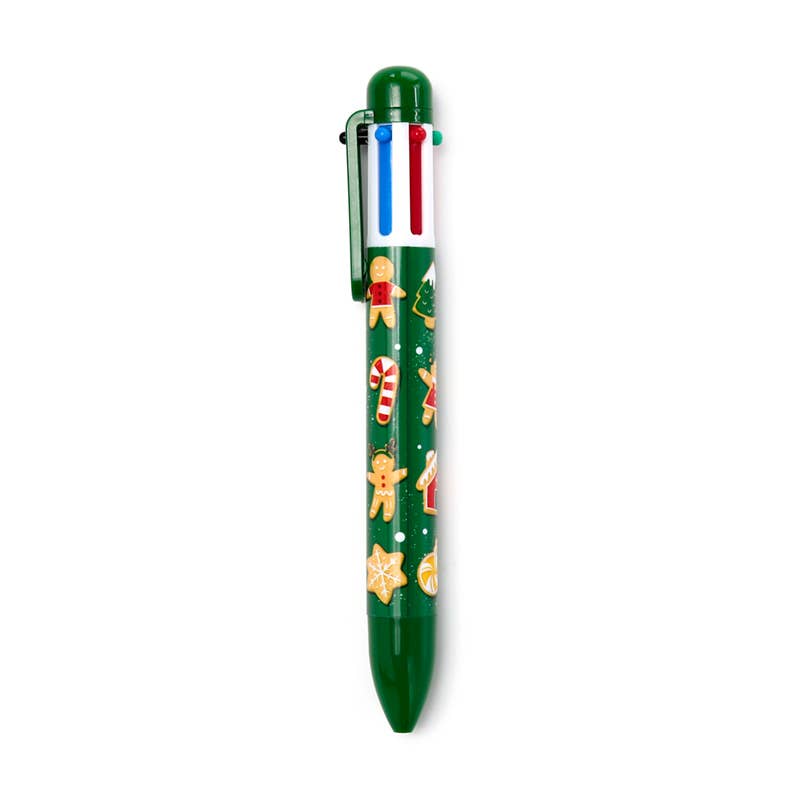 Christmas Baker Street Multi Colour Pen (6 Colours)