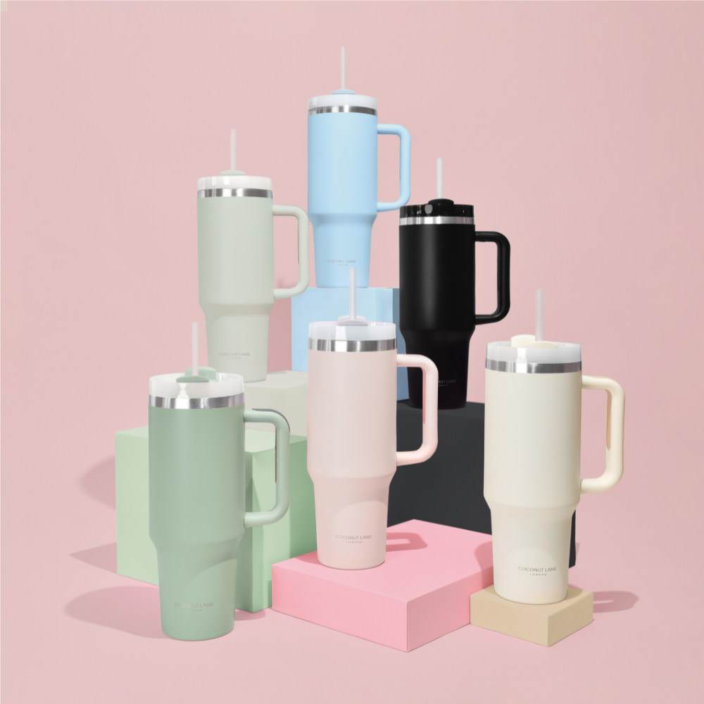 Stainless Steel Tumbler - Milky Coconut