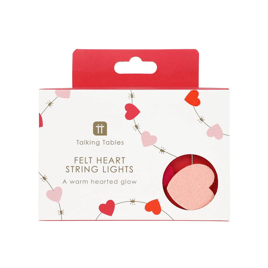 Heart Felt String Lights - 2m | Valentines |