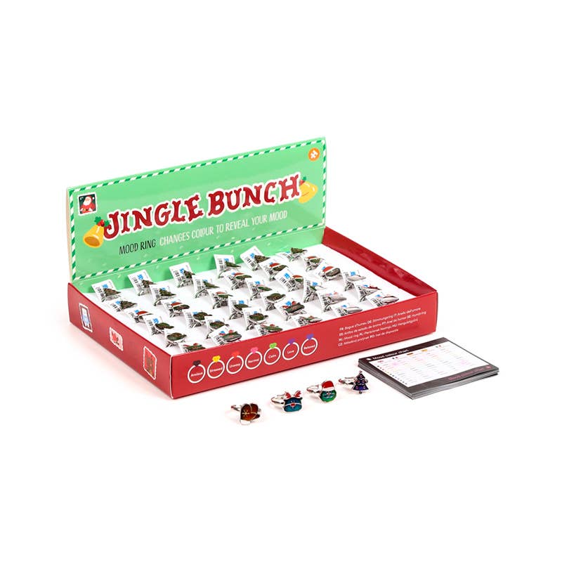 Jingle Bunch Christmas Mood Ring