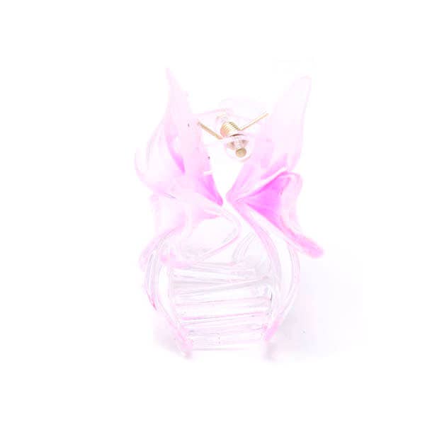 Hibiscus flower shaped hair clamp in bright colours