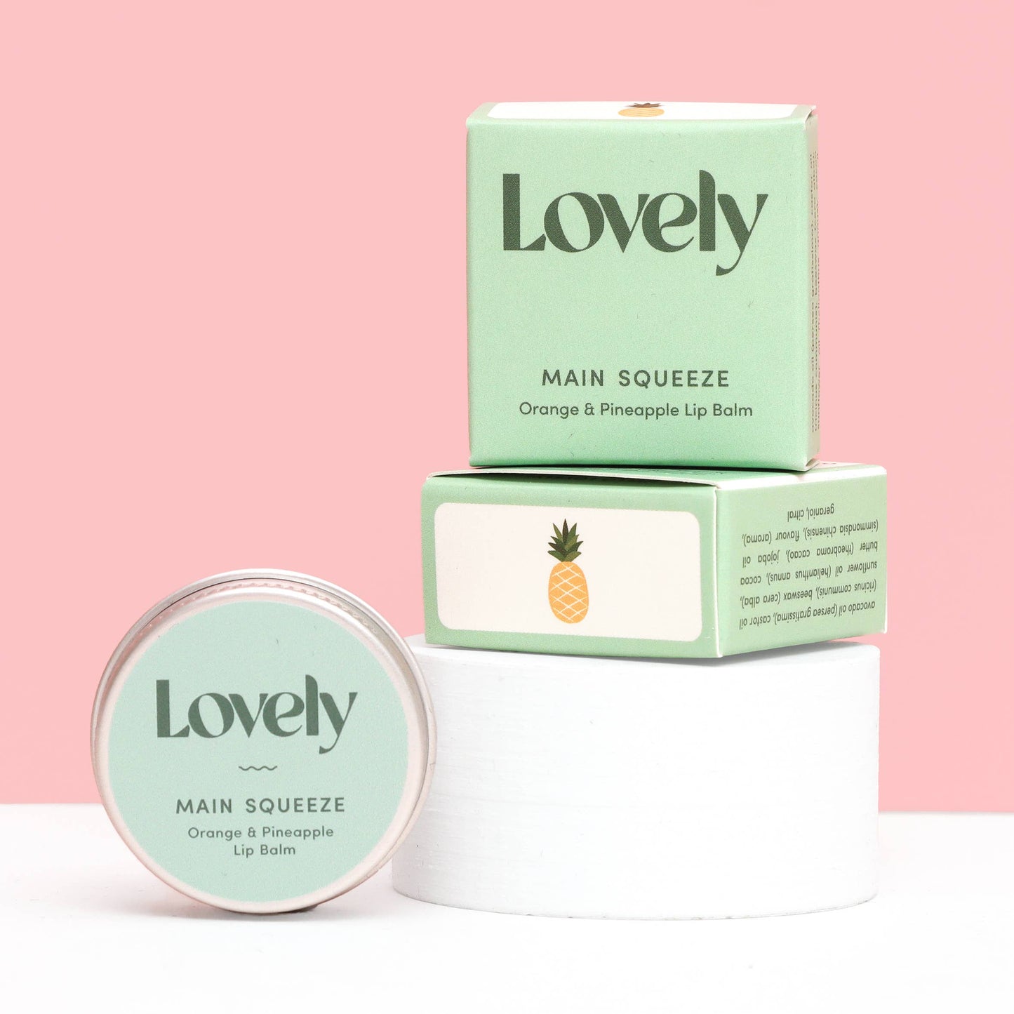 Lip Balm - Main Squeeze - Orange & Pineapple