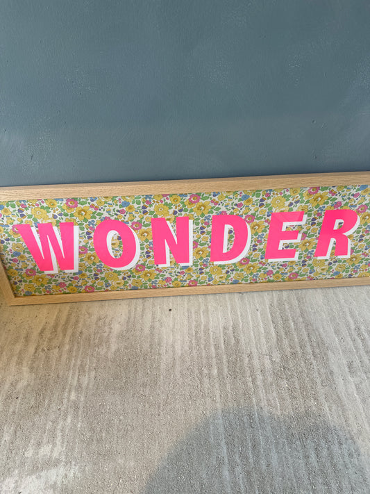 Wonder picture