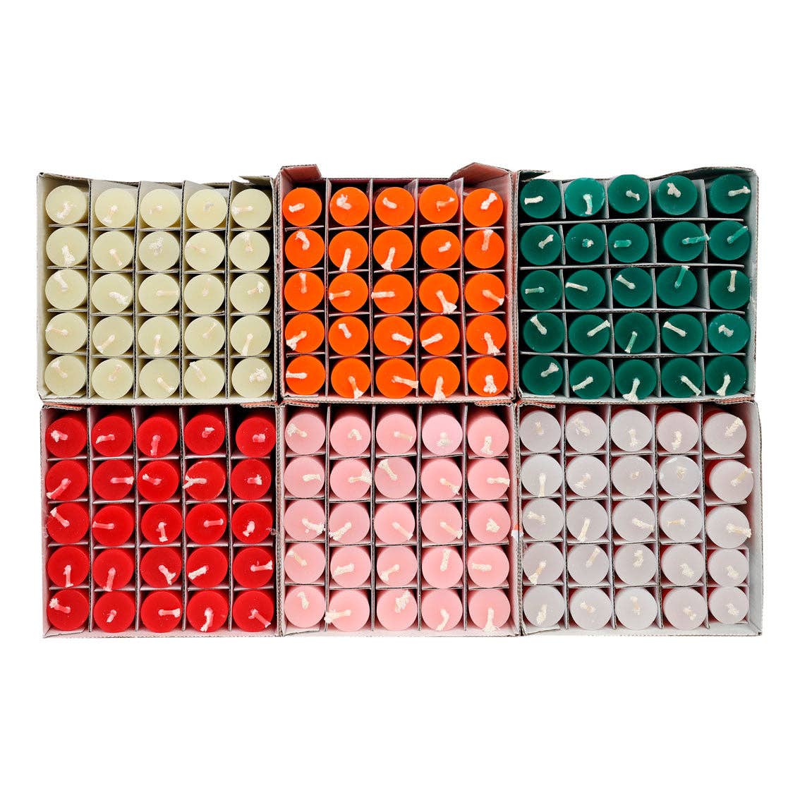 Pink Dinner Candles | 25 Candles | POS Unit | Wedding |