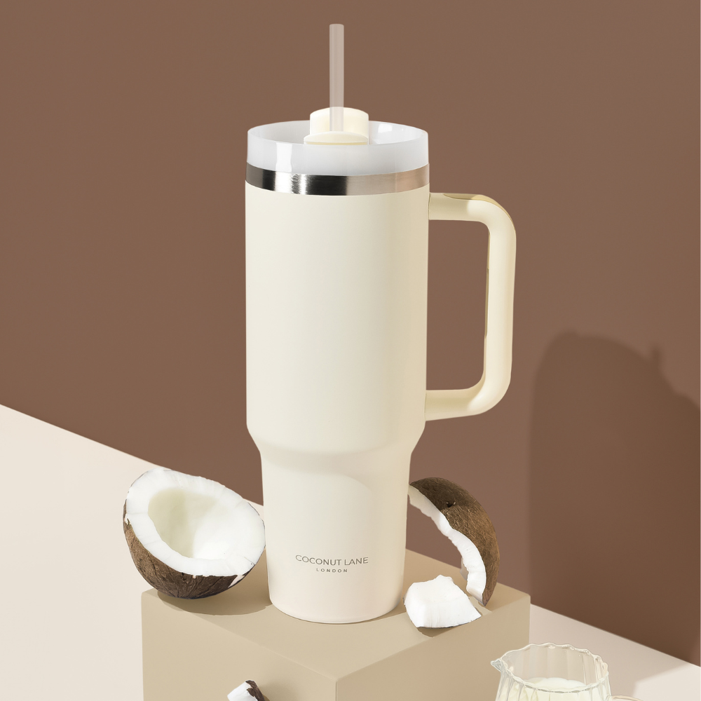 Stainless Steel Tumbler - Milky Coconut