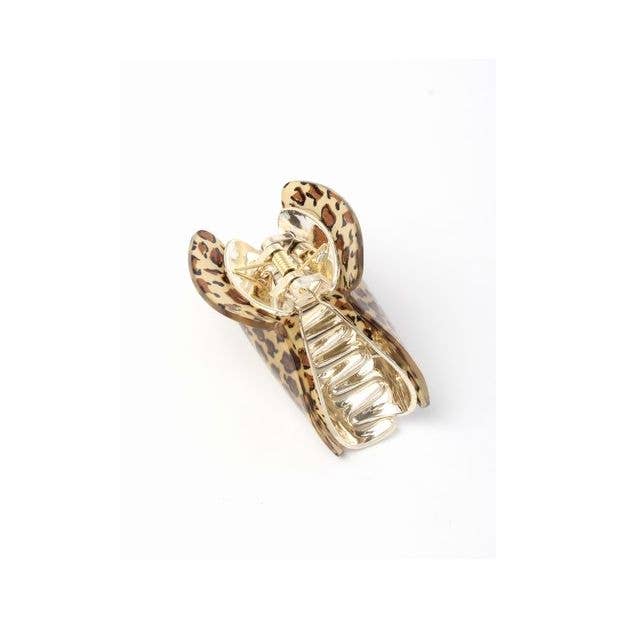 Leopard Print Clamp 9cm