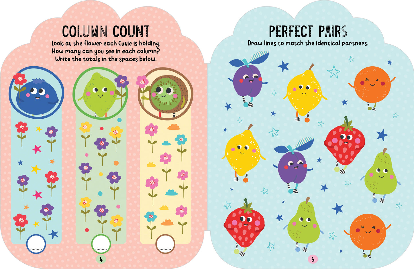 Googly-Eye Puffy Stickers Cutie Fruities Activity Book