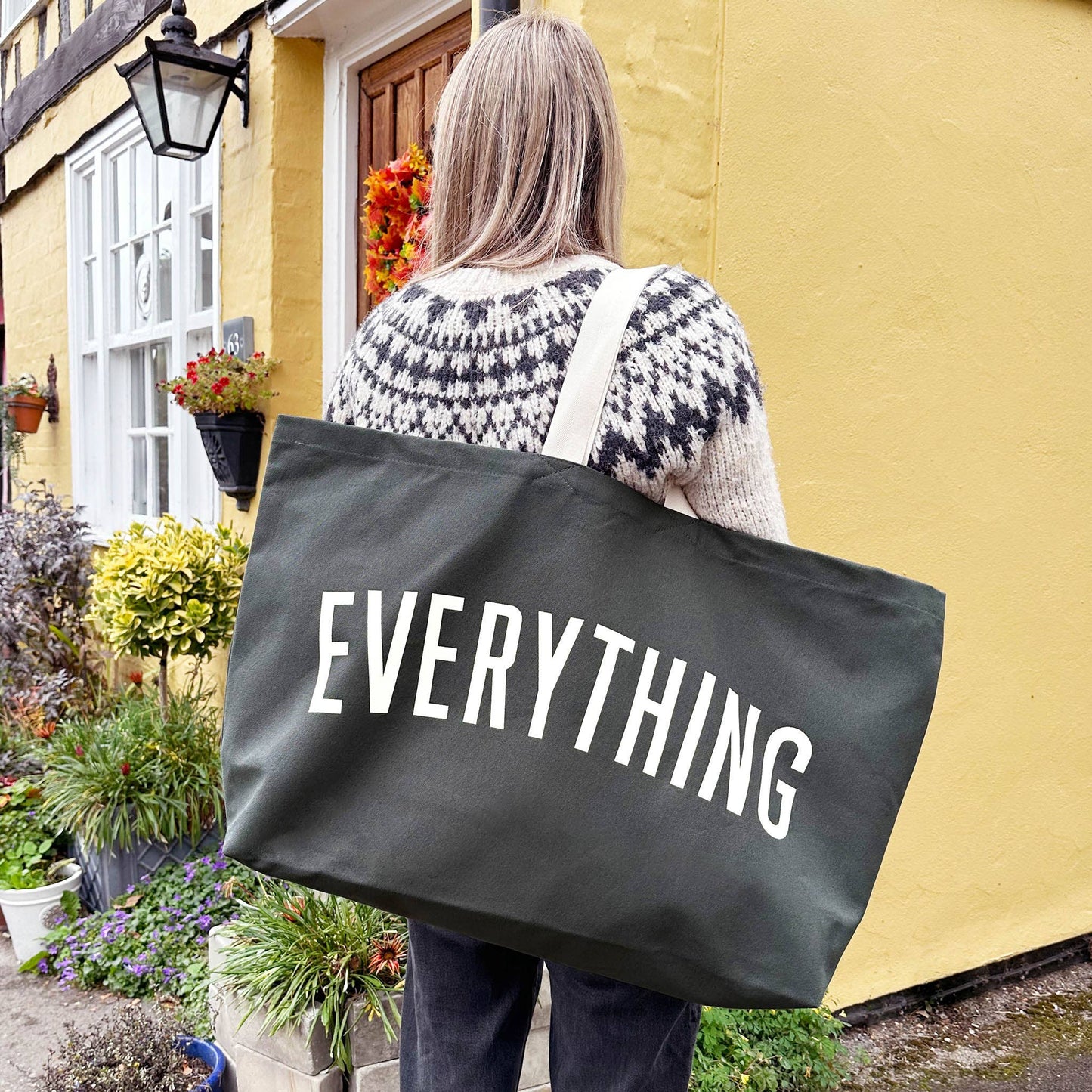 Everything - Grey REALLY Big Bag