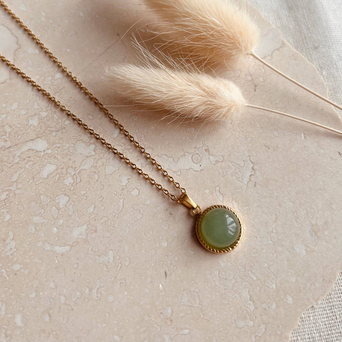 Everyday Jade Pendant Necklace