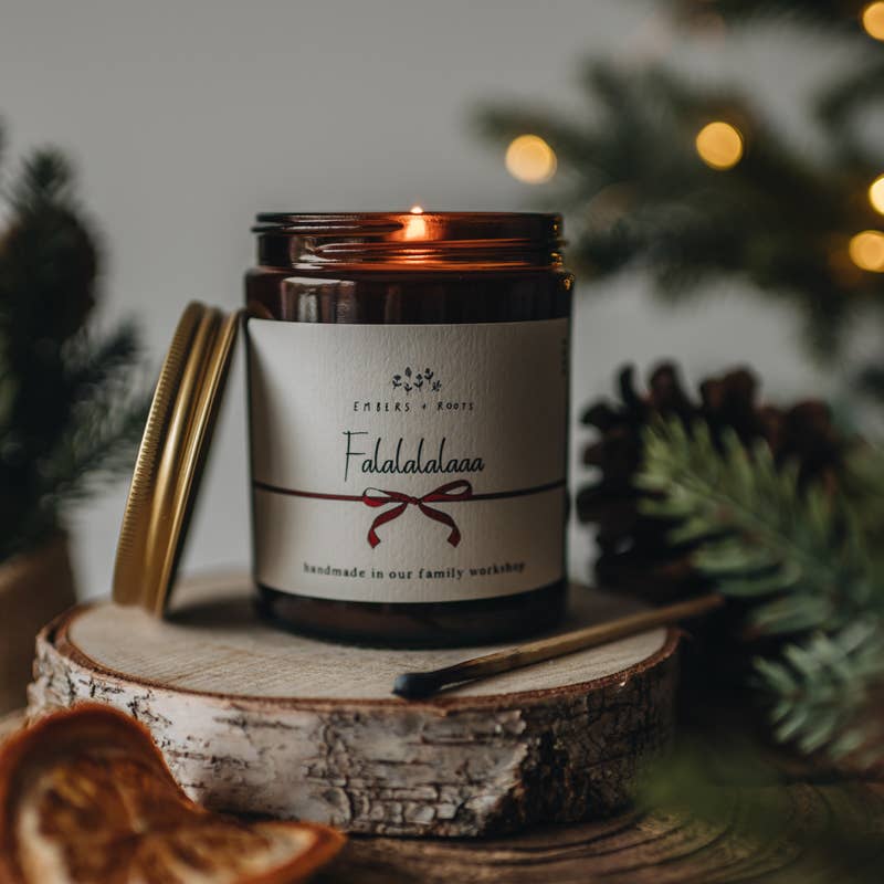 Falalalalaaa Christmas Soy Candle