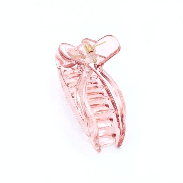 Coloured Transparent Clamp 9.5cm