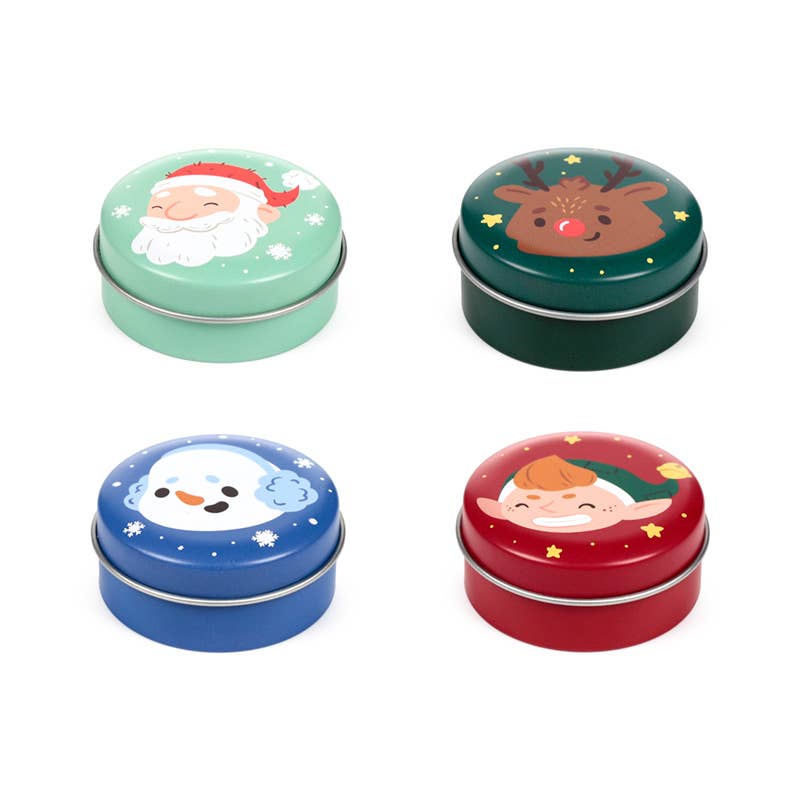 Jingle Bunch Christmas Lip Balm in a Tin