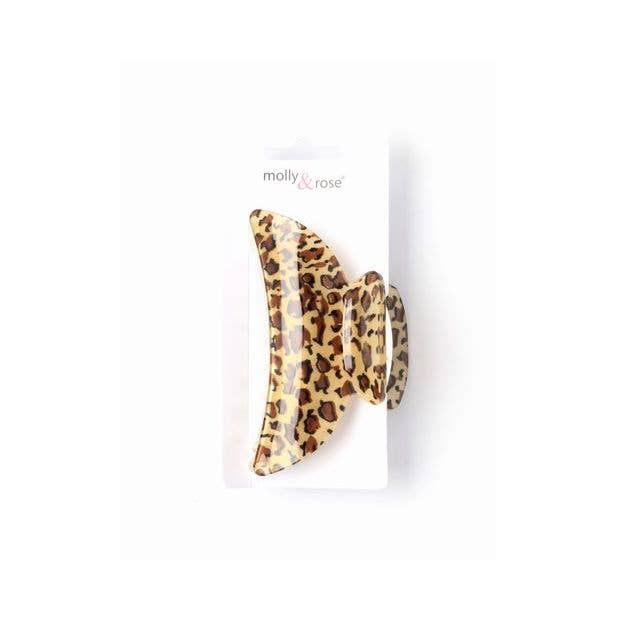 Leopard Print Clamp 9cm
