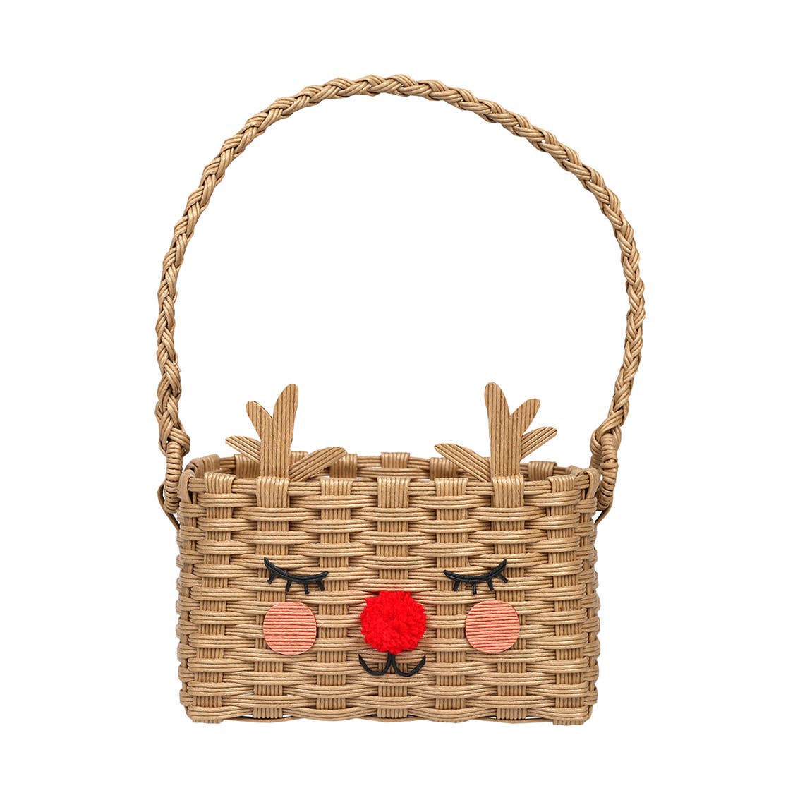 Christmas Recycled Reindeer Shaped Basket | Novelty Gifts |
