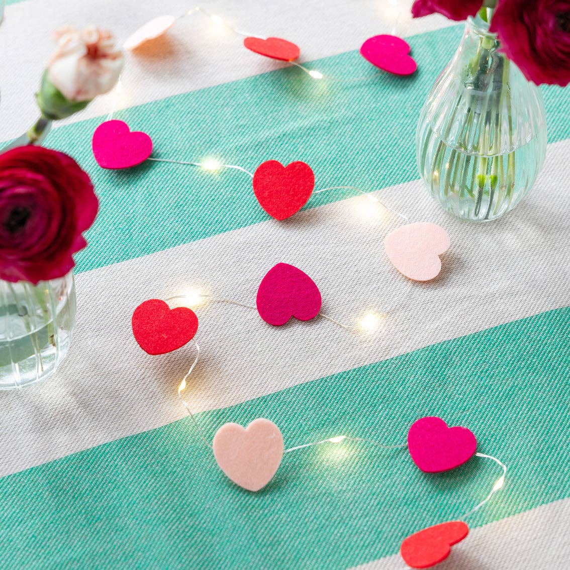 Heart Felt String Lights - 2m | Valentines |