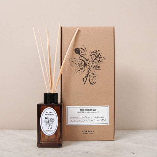 Reed Diffuser Set -Wild Fig & Gardenia 100ml
