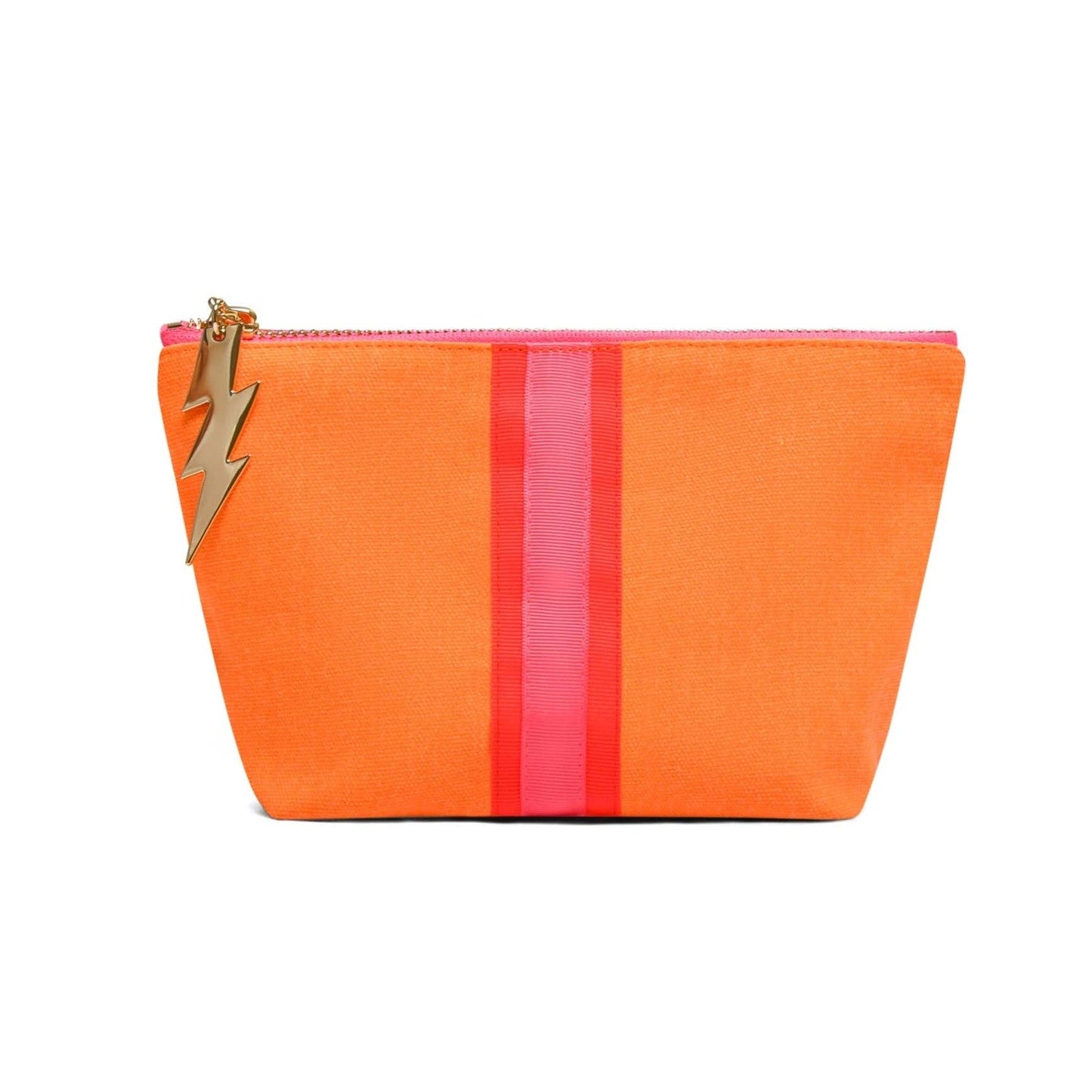 SMALL LUCKY STRIPE BAG - ORANGE