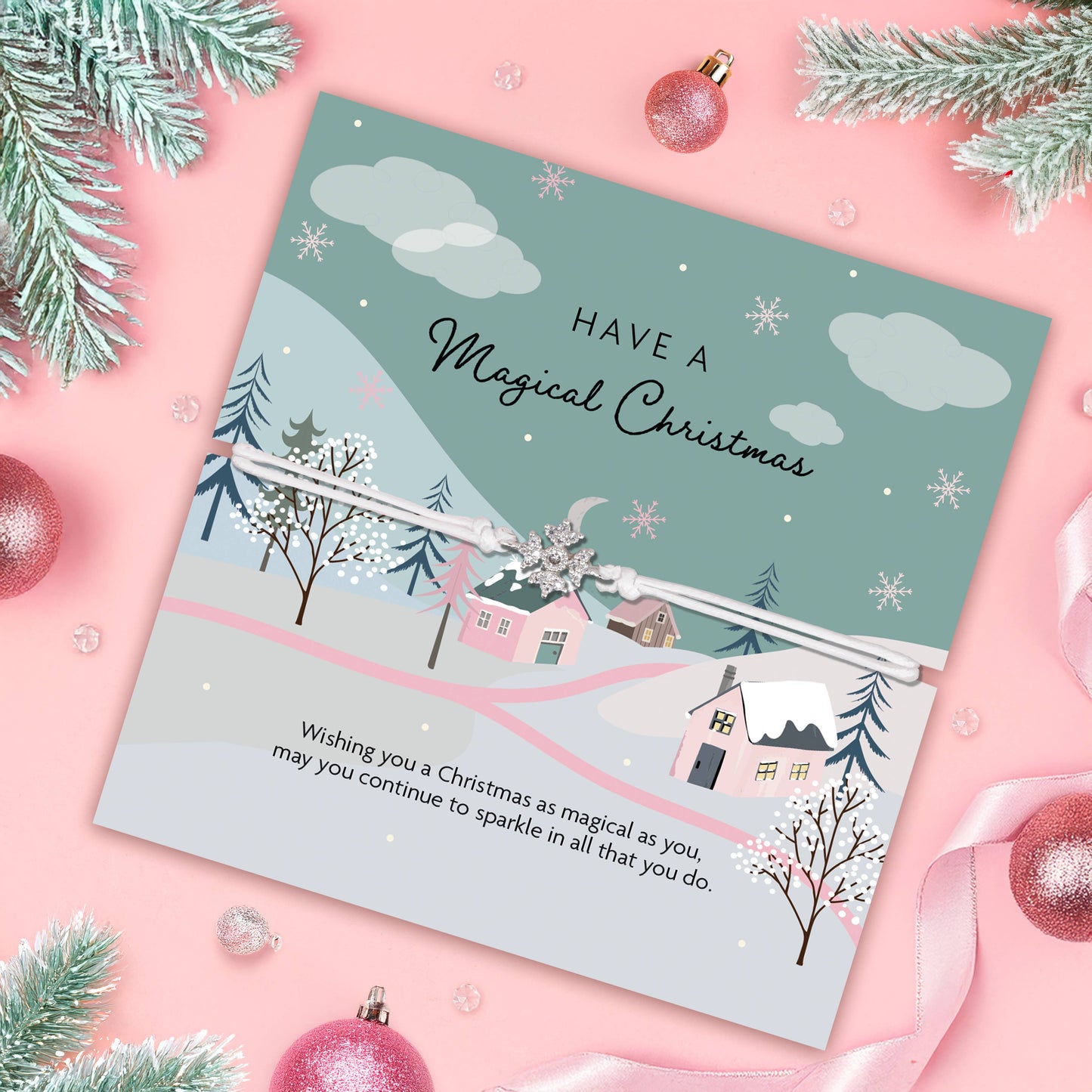 Magical Christmas Snowflake Bracelet | Secret Santa Gift