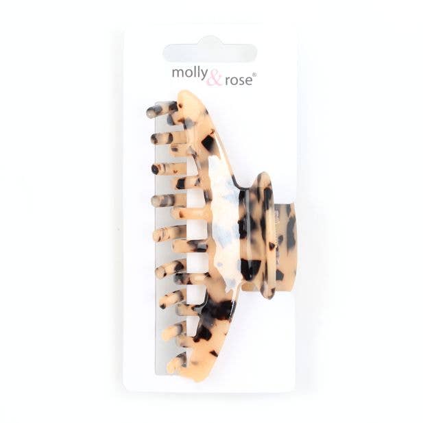 French Tortoiseshell Style Clamp. 10cm