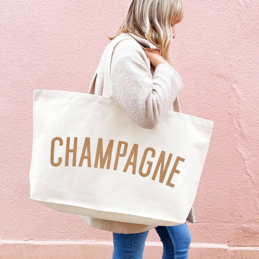 Champagne - Natural REALLY Big Bag