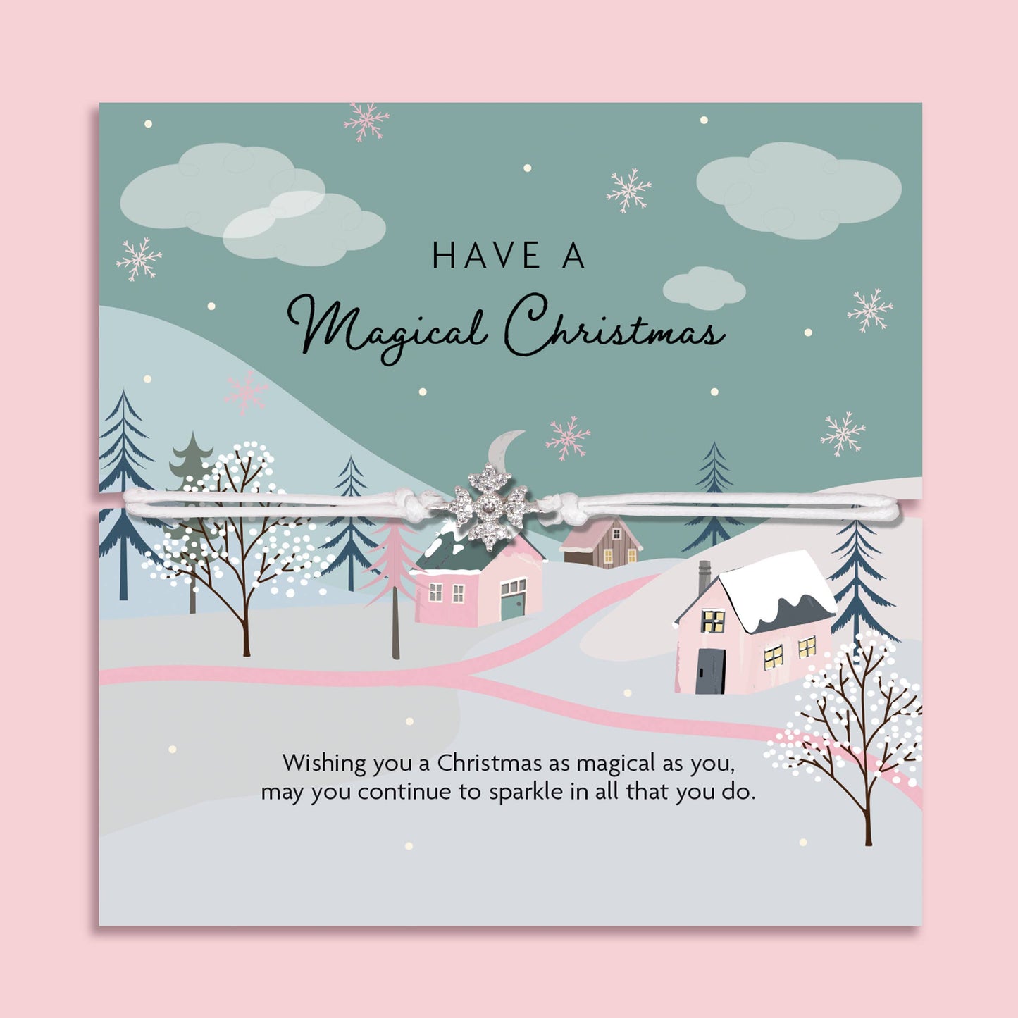 Magical Christmas Snowflake Bracelet | Secret Santa Gift