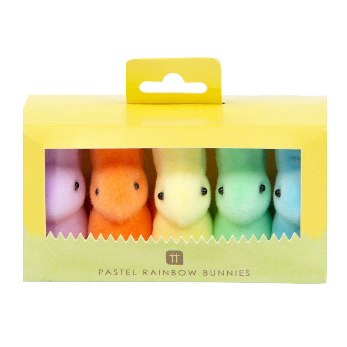 Pastel Bunny Rabbit Decorations | 5 Pack | Easter Decor |