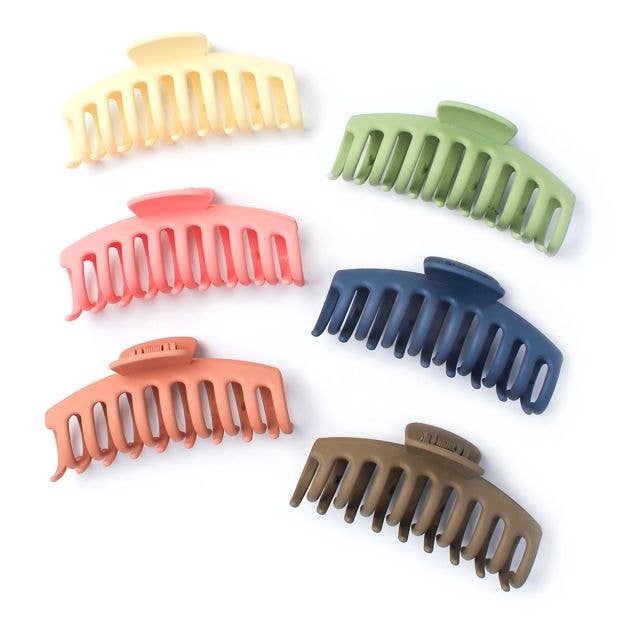 Coloured Matt Finish Sausage Clamp 11cm