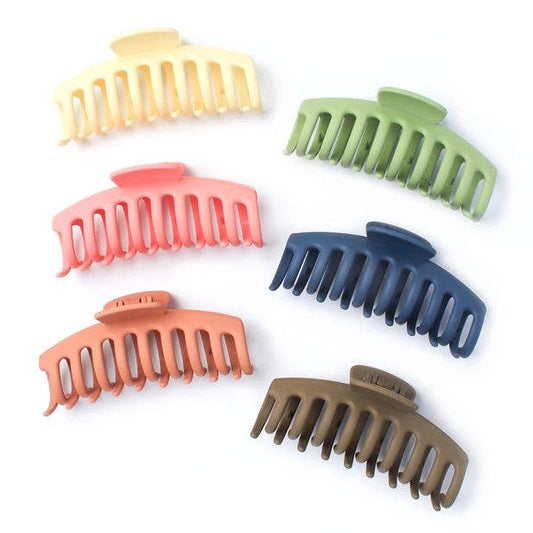Coloured Matt Finish Sausage Clamp 11cm