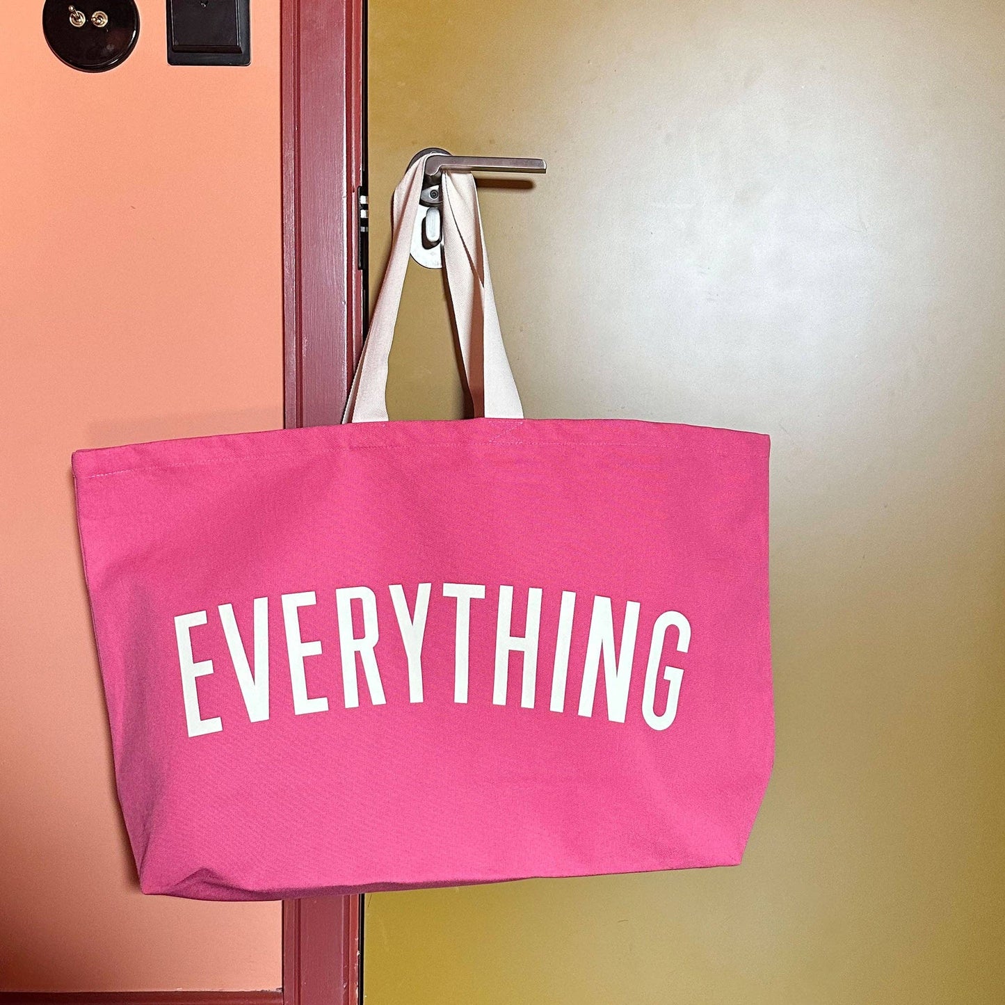 Everything - Bright Pink REALLY Big Bag