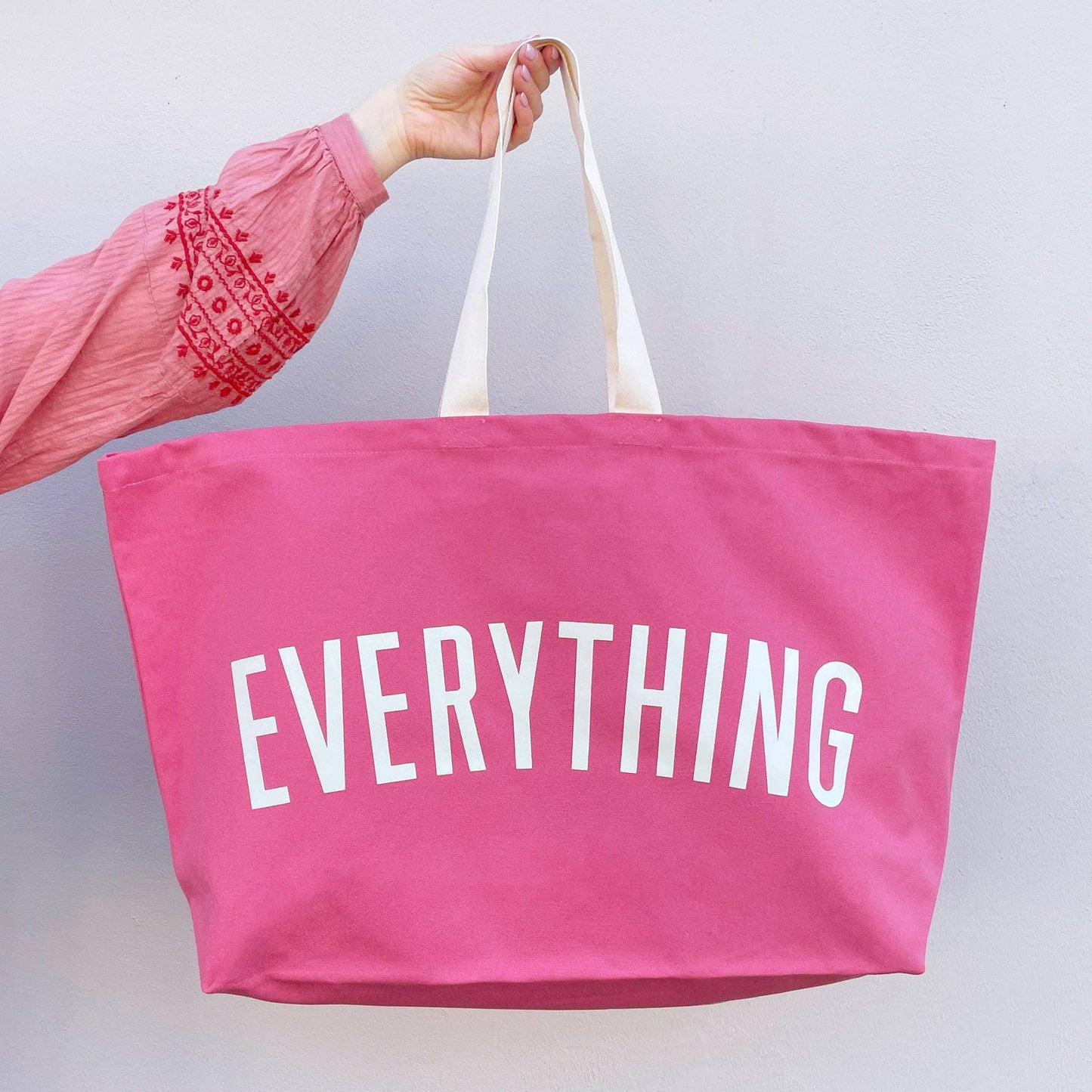 Everything - Bright Pink REALLY Big Bag