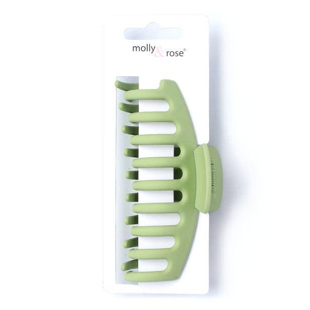 Coloured Matt Finish Sausage Clamp 11cm