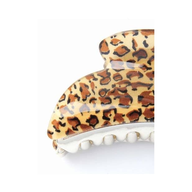 Leopard Print Clamp 9cm