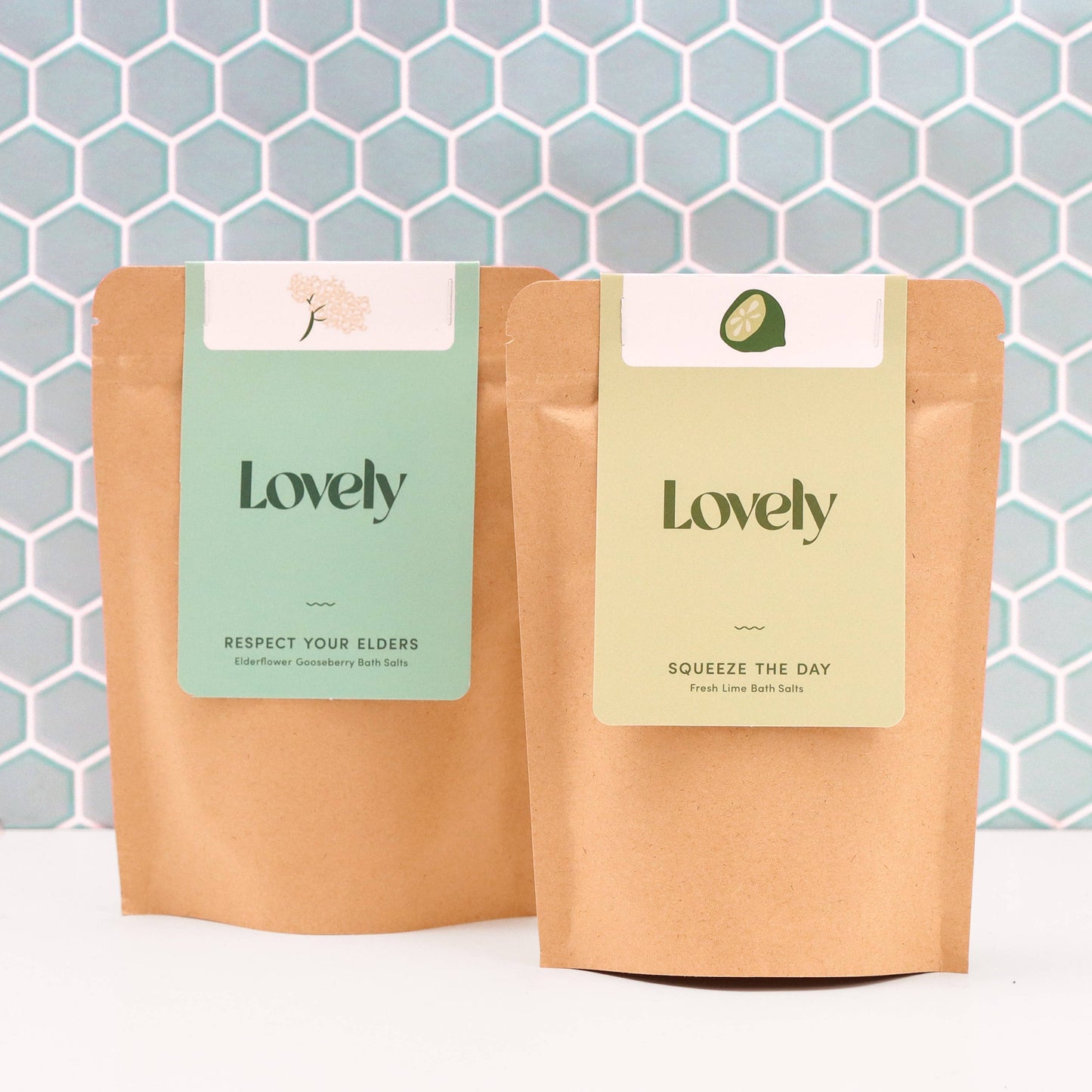 Bath Salts - Respect Your Elders -Elderflower and Gooseberry