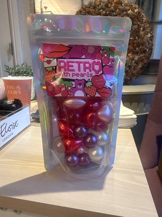 Retro bath pearls