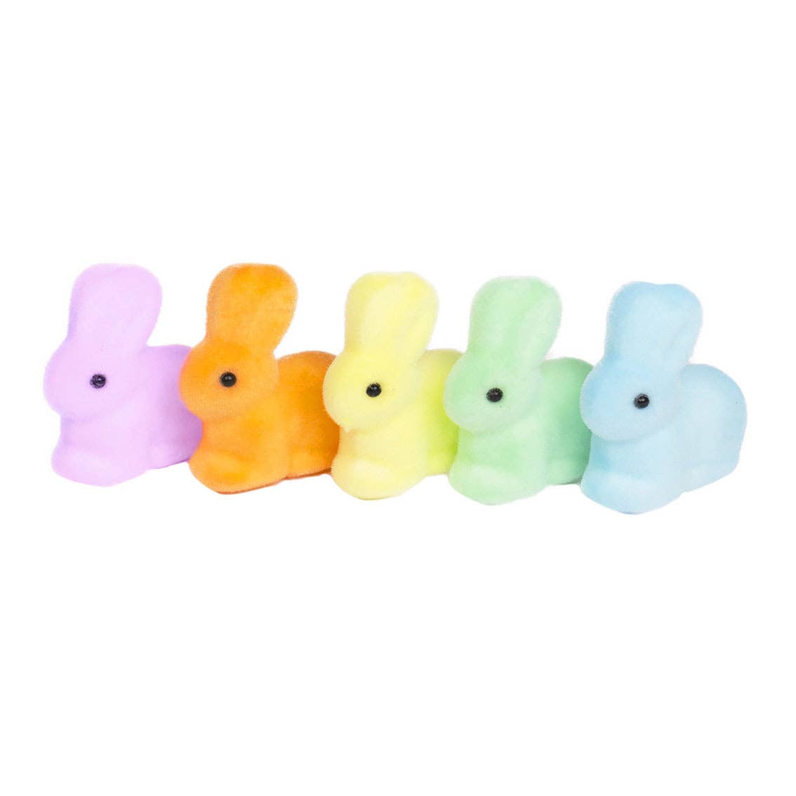 Pastel Bunny Rabbit Decorations | 5 Pack | Easter Decor |