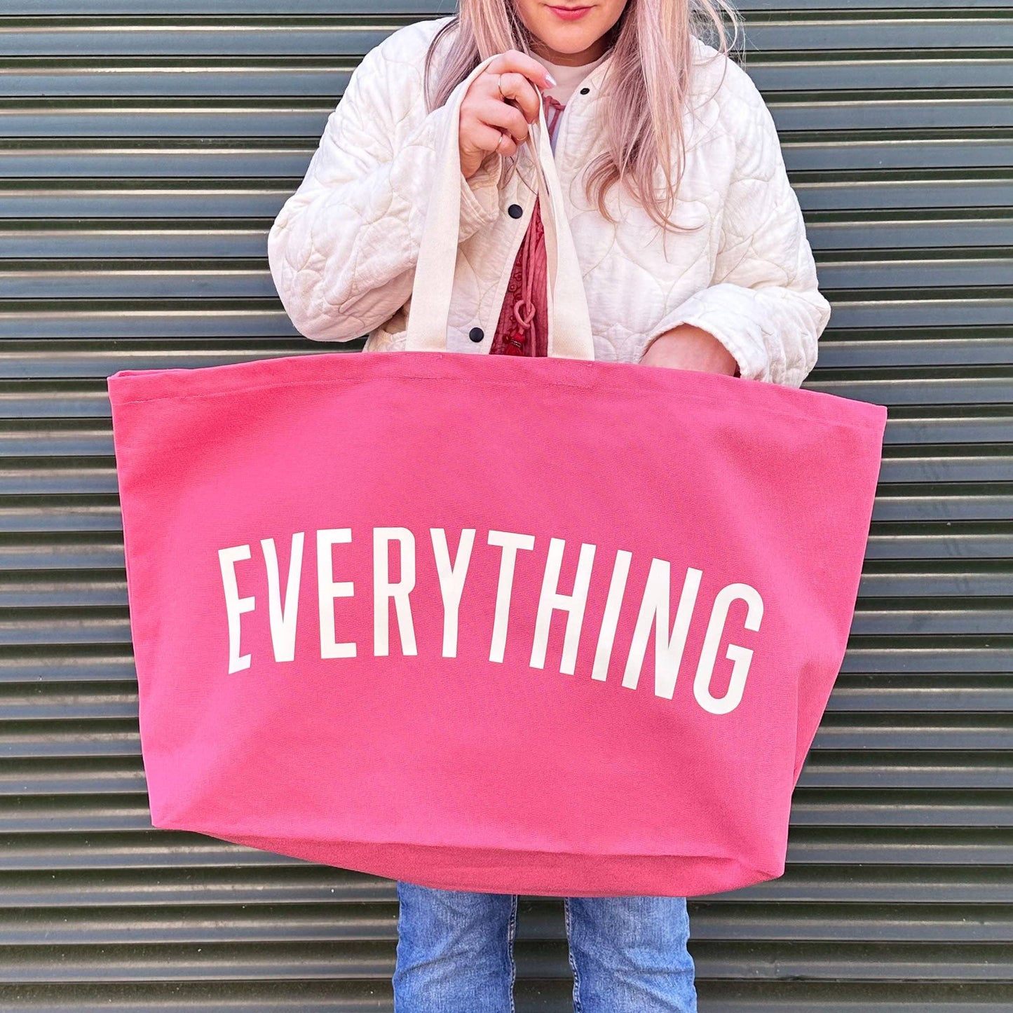 Everything - Bright Pink REALLY Big Bag