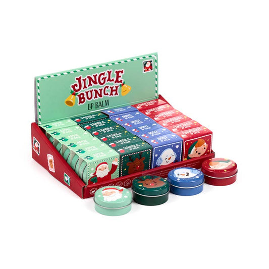 Jingle Bunch Christmas Lip Balm in a Tin