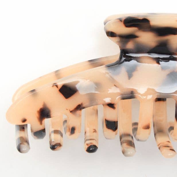 French Tortoiseshell Style Clamp. 10cm