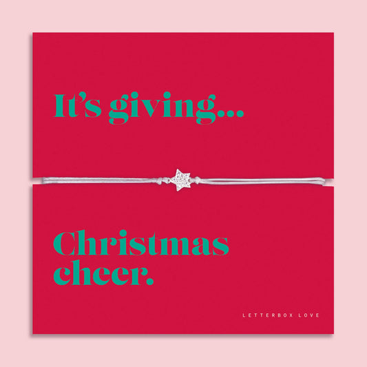 It’s Giving… Christmas Cheer – Star Charm Bracelet