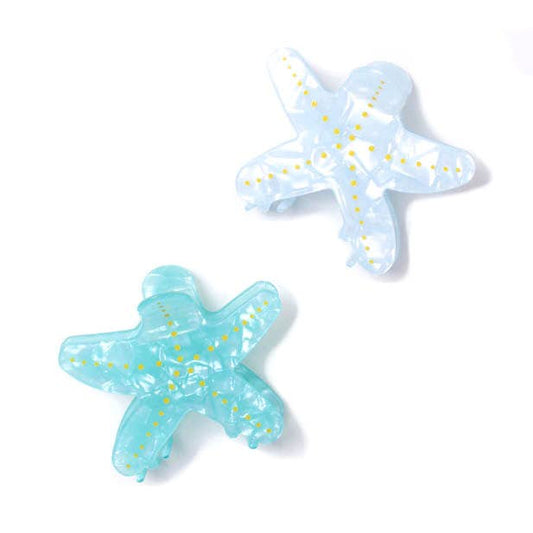 Starfish shaped hair clamp