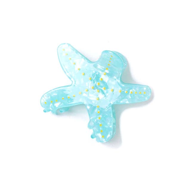 Starfish shaped hair clamp