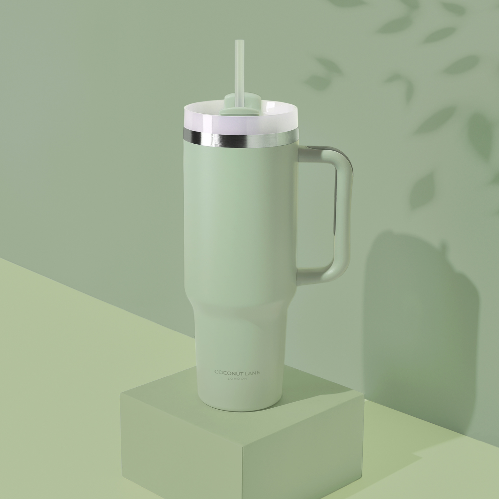 Stainless Steel Tumbler - Soft Sage