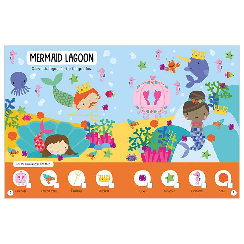 Mermaids Felt Sticker Activity Book