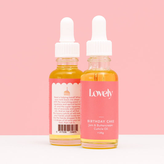 Cuticle Oil - Birthday Cake - Jam & Buttercream