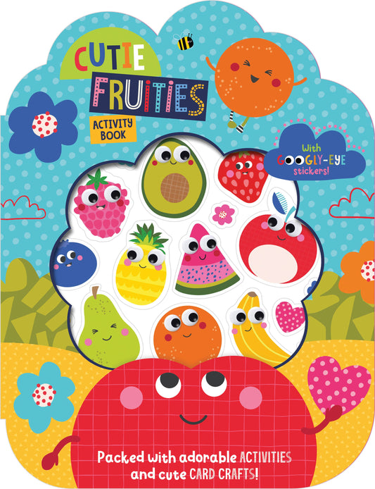 Googly-Eye Puffy Stickers Cutie Fruities Activity Book