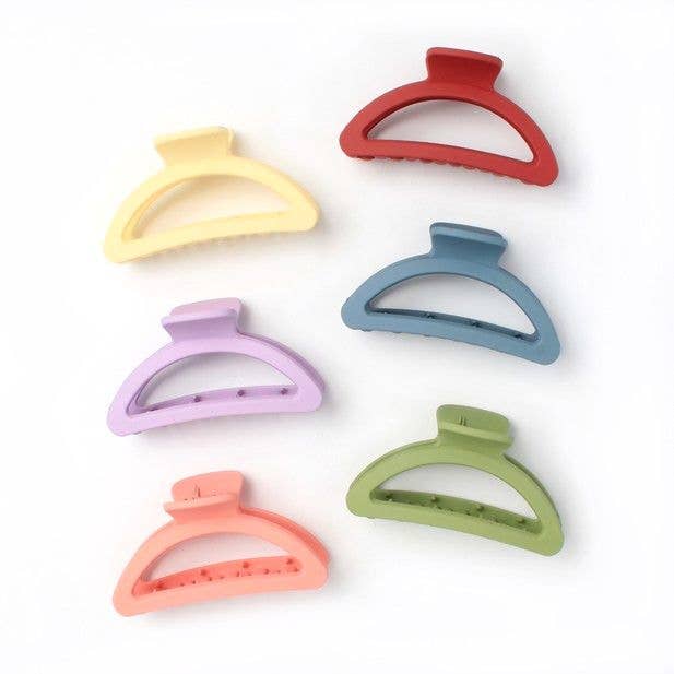 Open Arched Matt Finish Clamp 9cm