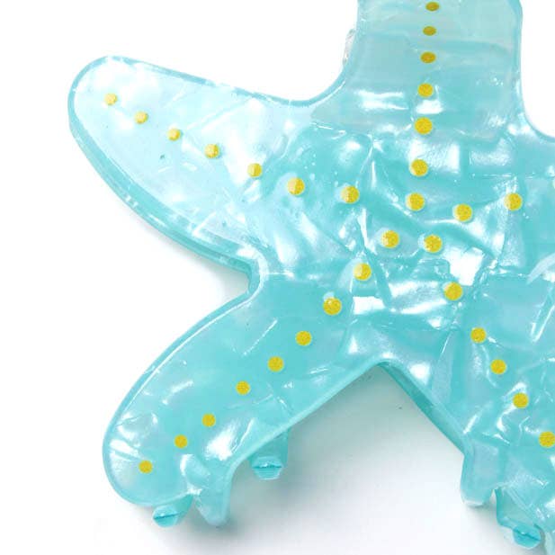 Starfish shaped hair clamp